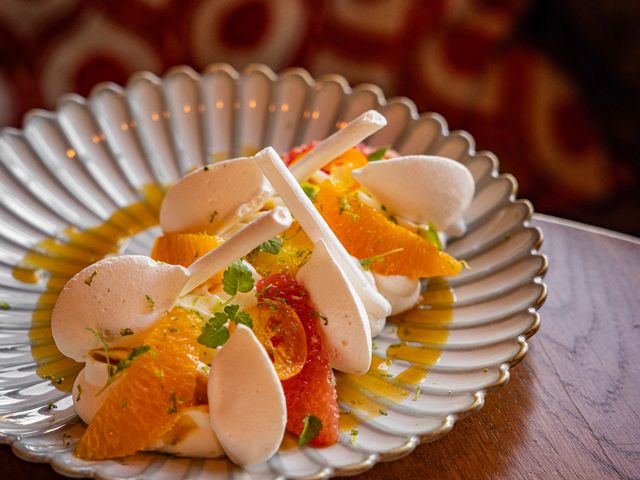 Meïda Pavlova aux agrumes